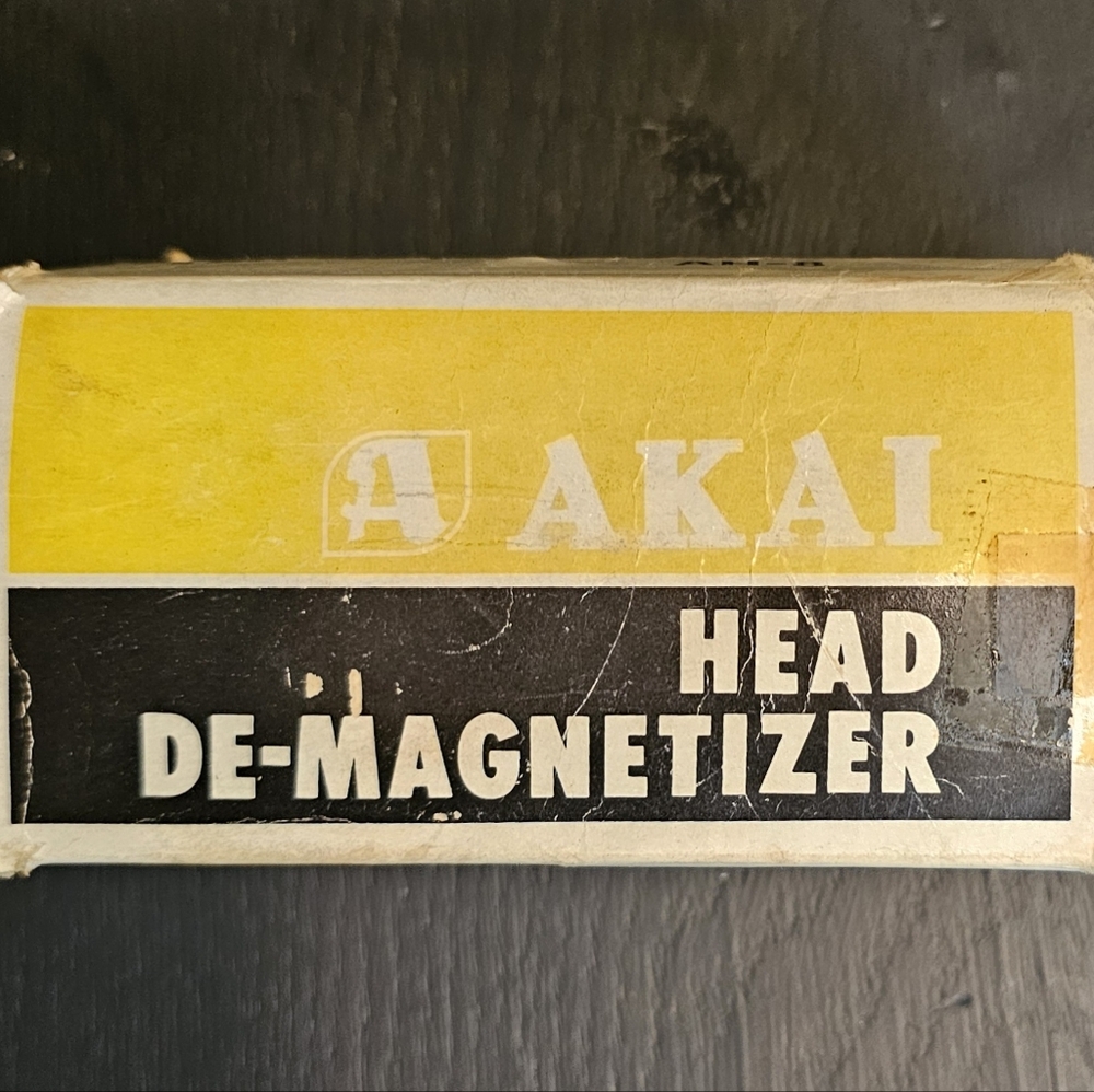 Vintage Akai Head De-Magnetizer